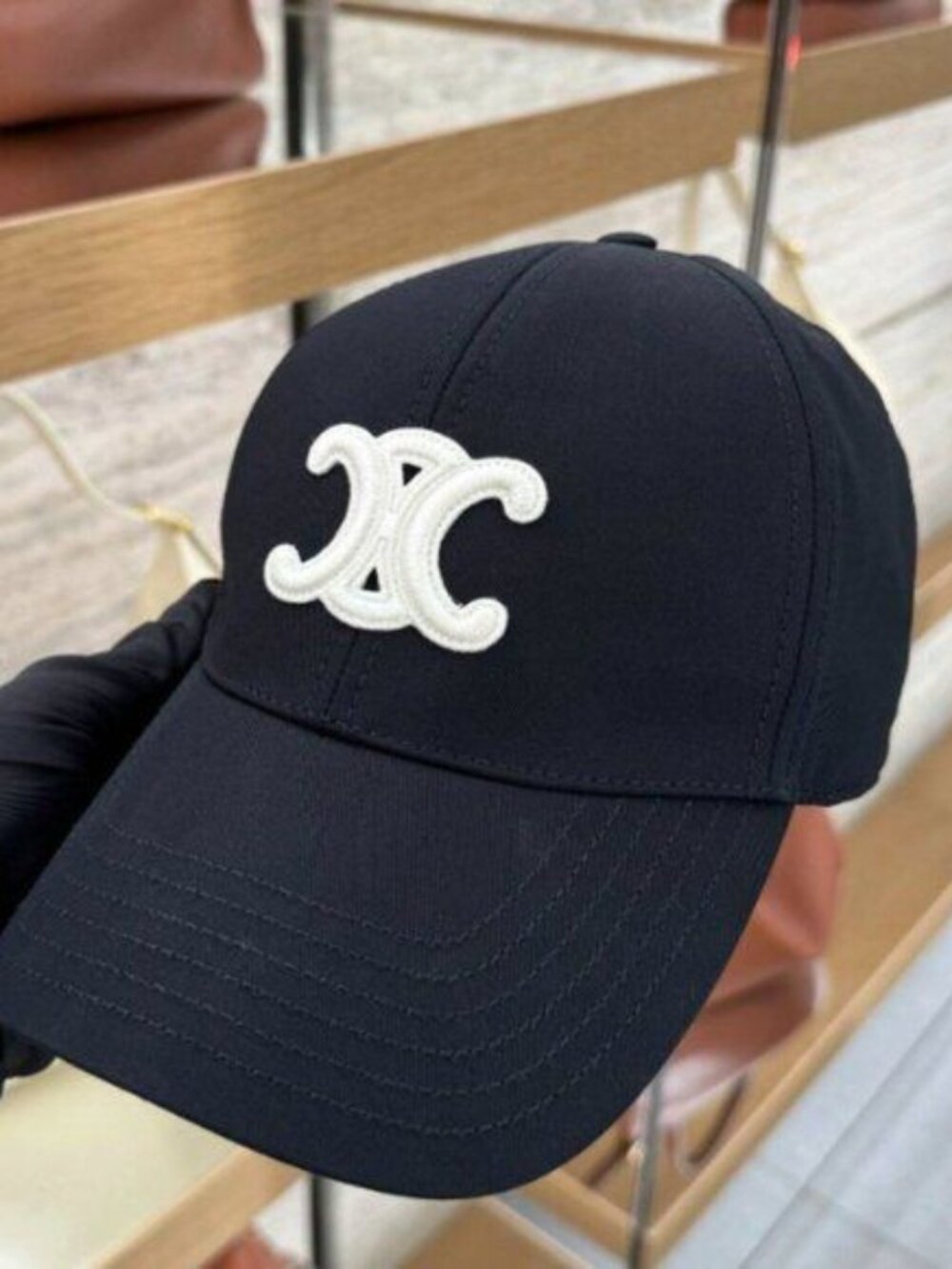 Black Celina Hat
